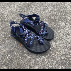Blue/Multi-Colored Chacos!